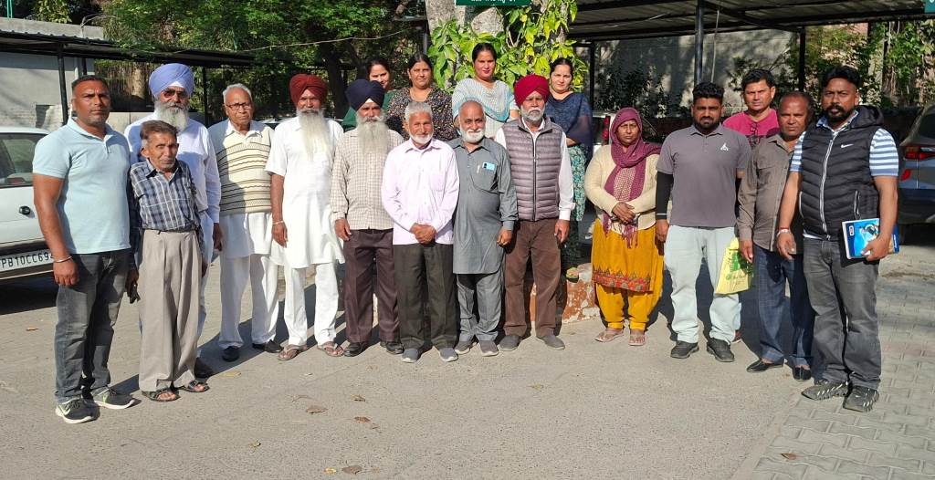 Important meeting held to make Chandigarh rally on March 8 a success
